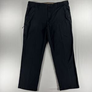 Legendary Outfitters Pants Men 40x30 Black Straight Stretch Canvas